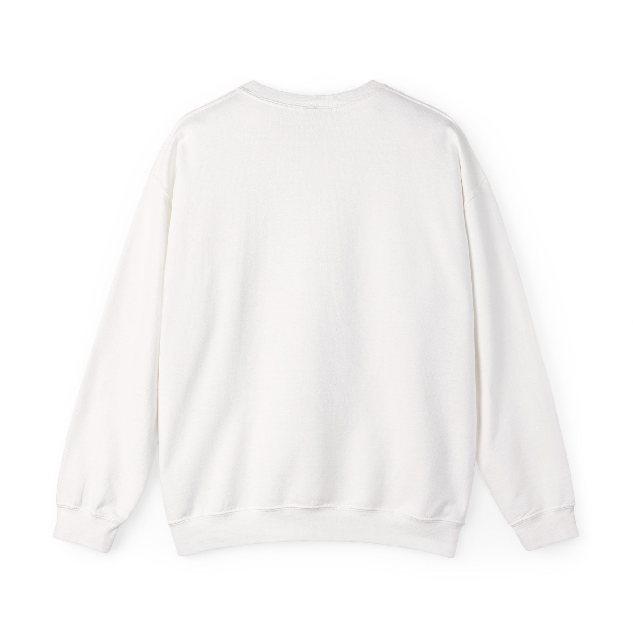 Crewneck Sweatshirt — "Long Life." Floral Skull Graphic Pullover