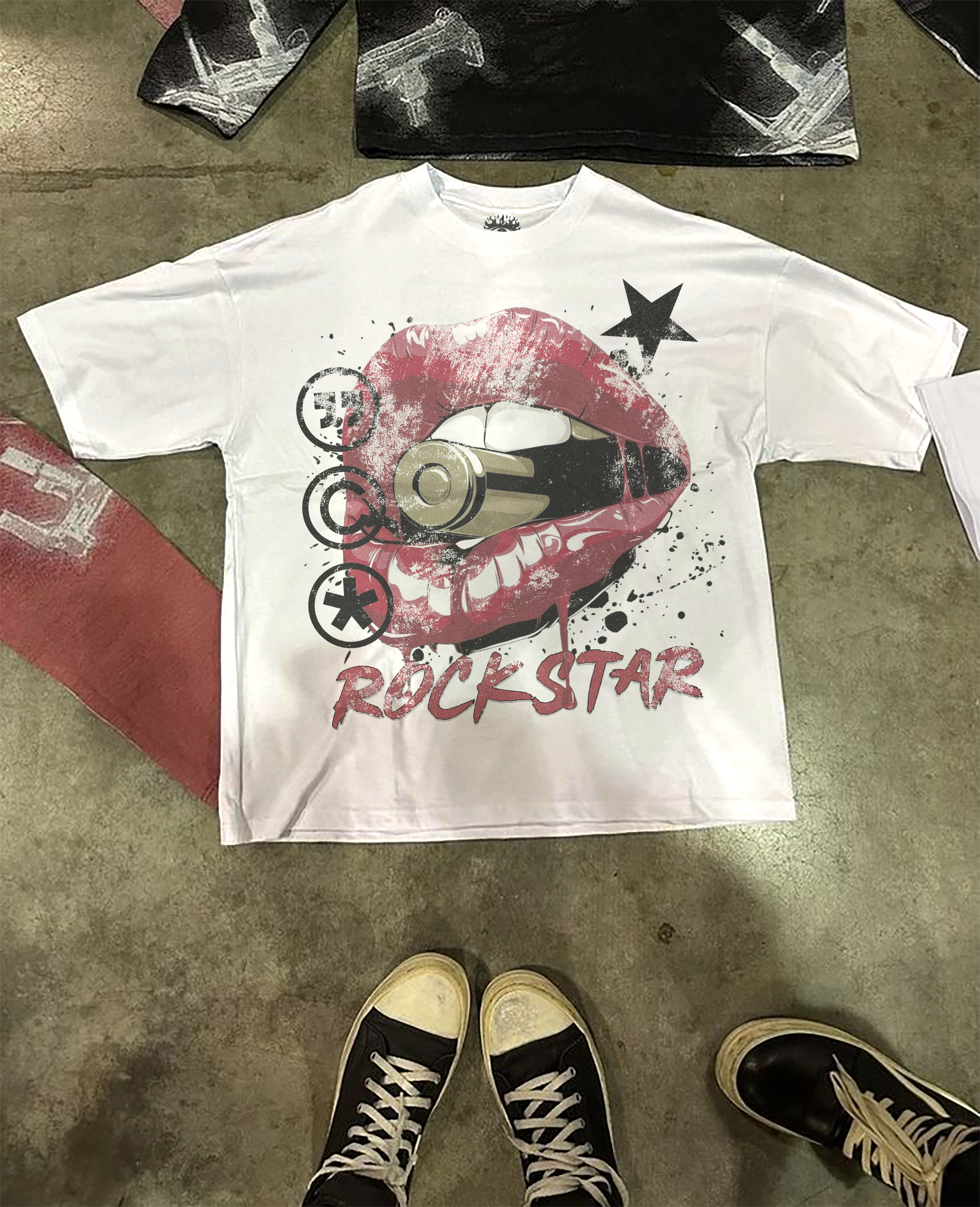 Distressed Rock Star T🤘⭐️